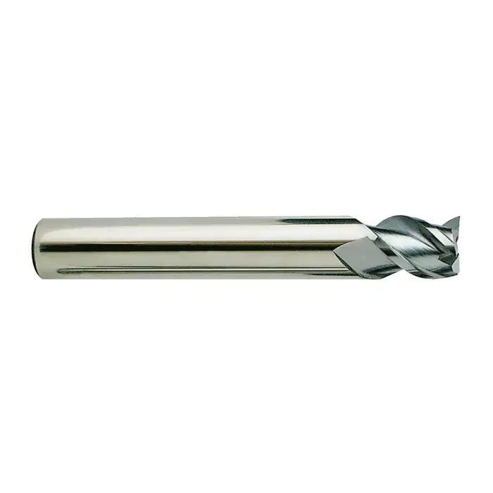 Trusted Brand T&O 20-101-708 1/8" Size, 1/2" LOC, 3 Flute, TiCN Solid Carbide Square End Mill