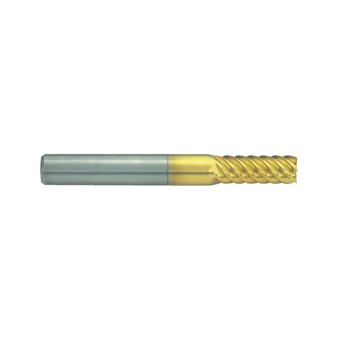 Price Cut M.A. FORD 11350000T 1/2" Size, 1" LOC, 6 Flute, TiN Solid Carbide Square End Mill
