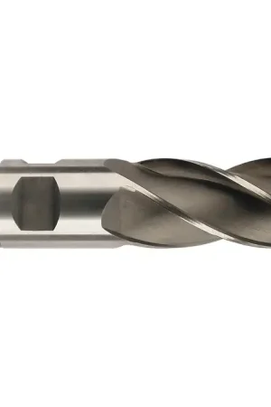 Brand New TTC PRODUCTION 08-107-001 2" Size, 4" LOC, 4 Flute, Bright High Speed Steel Square End Mill