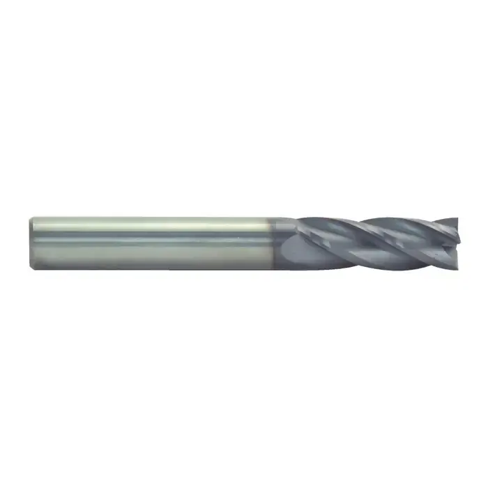 RUSHMORE USA 102760 1" Size, 2-1/4" LOC, 4 Flute, AlTiN Solid Carbide Square End Mill Authentic