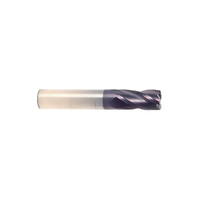 One Day Deal RUSHMORE USA 102939 5/8" Size, 1-1/4" LOC, .030"-.032" Radius, 4 Flute, Solid Carbide Corner Radius End Mill