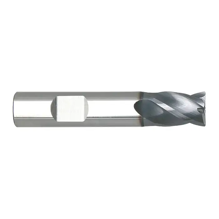Luxury NIAGARA N09869 7/8" Size, 1-3/4" LOC, .030" Radius, 4 Flute, Solid Carbide Corner Radius End Mill