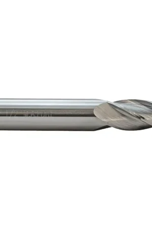 Authentic M.A. FORD 11131500C 8.00mm Size, 20.00mm LOC, 4 Flute, TiCN Solid Carbide Square End Mill