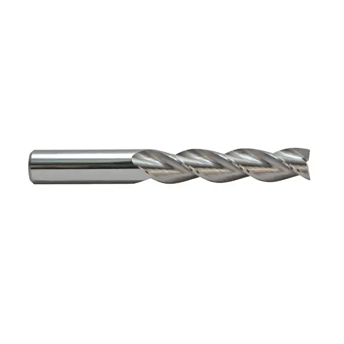 M.A. FORD 13837503 3/8" Size, 5/8" LOC, 3 Flute, Bright Solid Carbide Square End Mill Flash Sale