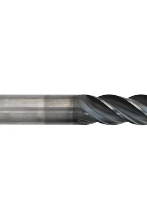Affordable M.A. FORD 277XX104B 1" Size, 4-1/8" LOC, .030" Radius, 4 Flute, Solid Carbide Corner Radius End Mill