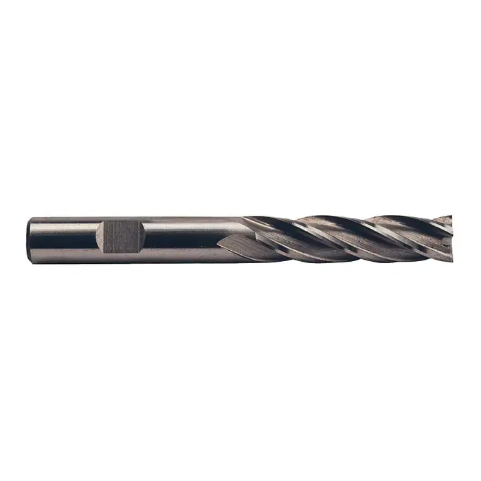 TTC 08-371-048 3/4" Size, 3" LOC, 4 Flute, Bright High Speed Steel Square End Mill Hot Picks