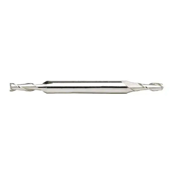 Premium TTC PRODUCTION HP 08-100-060 9/64" Size, 13/32" LOC, 2 Flute, High Speed Steel Miniature End Mill
