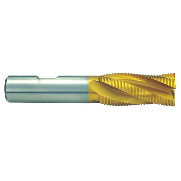 Factory Price TTC PRODUCTION HP 08-203-460 1-3/4" Size, Coarse Pitch, 2" LOC, 6 Flute, M42 8% Cobalt Roughing End Mill