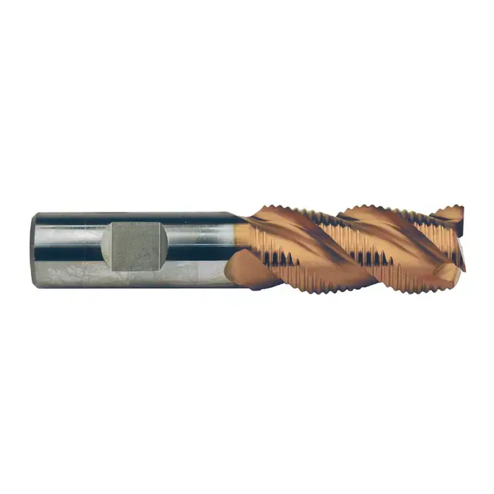 TTC PRODUCTION HP 08-193-315 2" Size, Fine Pitch, 2" LOC, 3 Flute, M42 8% Cobalt Roughing End Mill Secure Checkout