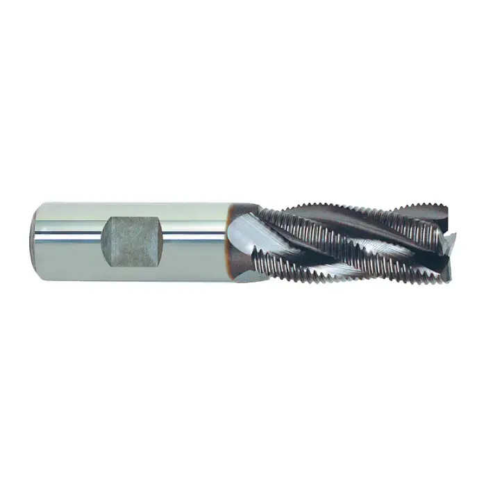 YG1 3/8" Size, Fine Pitch, 3/4" LOC, 4 Flute, Tank Power ASP Powdered Metal Roughing End Mill Top Rated