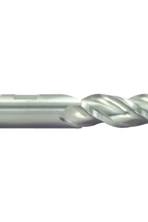 INTERNATIONAL MINICUT SF930-3260 1" Size, Fine Pitch, 6" LOC, 3 Flute, Cobalt Roughing End Mill Fan Favorite