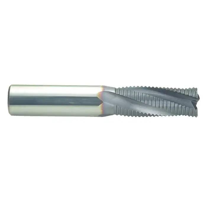 NIAGARA N76182 3/8" Size, Fine Pitch, 1/2" LOC, 4 Flute, Solid Carbide Roughing End Mill Reduced Price