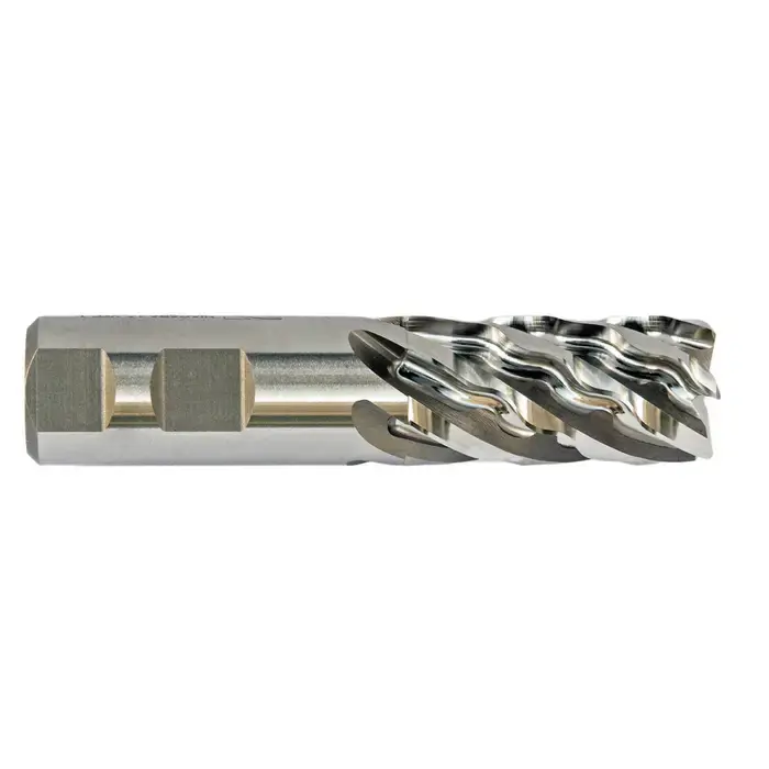 Grab Now NIAGARA N69388 1-1/4" Size, 2" LOC, 6 Flute, Cobalt Roughing/Finishing End Mill