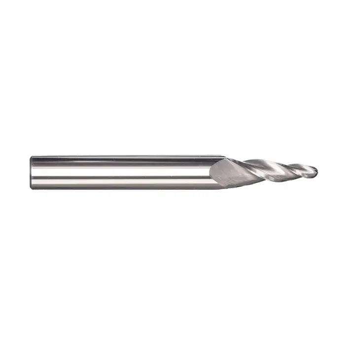 Super Sale RUSHMORE USA 101140 10°, 3/32" Small End Dia., 1/2" LOC, Solid Carbide Tapered End Mill