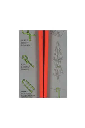 NITE IZE GT32-2PK-31 Sizes 32", 2 Pieces, Orange Cable Tie Fast Shipping