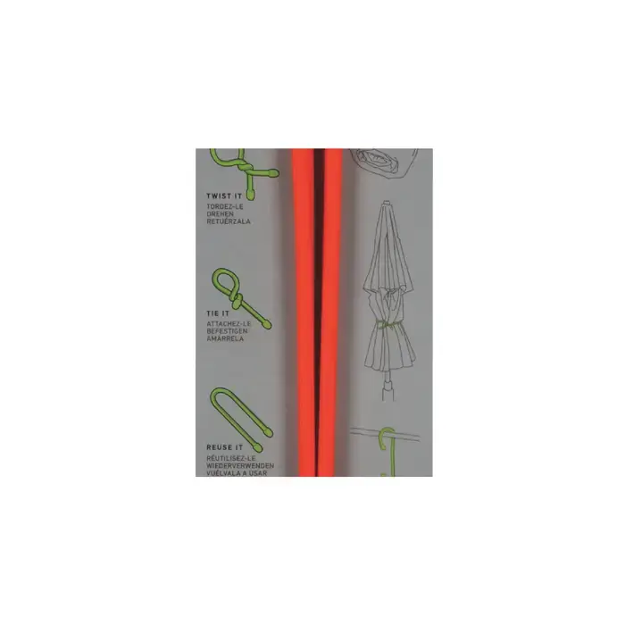 NITE IZE GT32-2PK-31 Sizes 32", 2 Pieces, Orange Cable Tie Fast Shipping