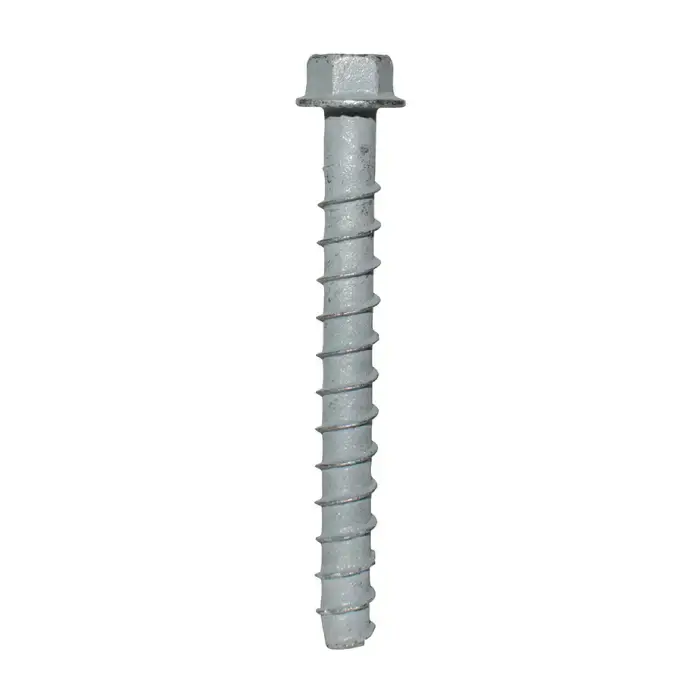 Best Choice SIMPSON STRONG TIE THD50612HMG 1/2" Dia., 6-1/2" OAL, 20 Piece, Carbon Steel Screw Anchor Concrete Anchor