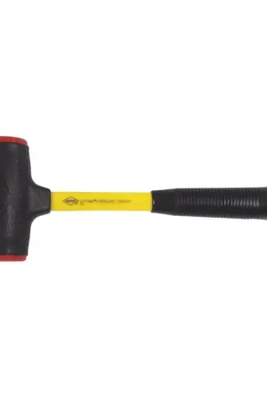 Low Price NUPLA 10-063 2-3/16" Face Diameter, 48 oz. Head Weight, 14-1/2" Handle Length Dead Blow Hammer