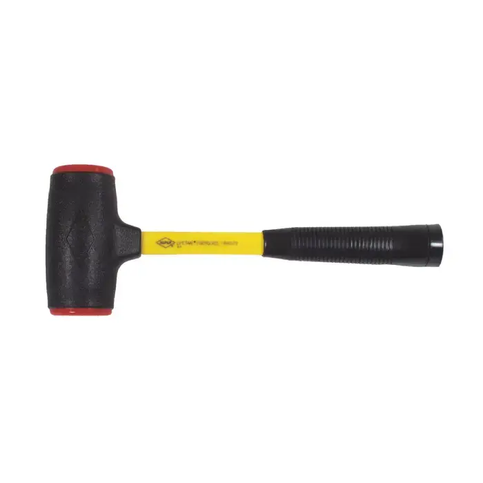 Low Price NUPLA 10-063 2-3/16" Face Diameter, 48 oz. Head Weight, 14-1/2" Handle Length Dead Blow Hammer