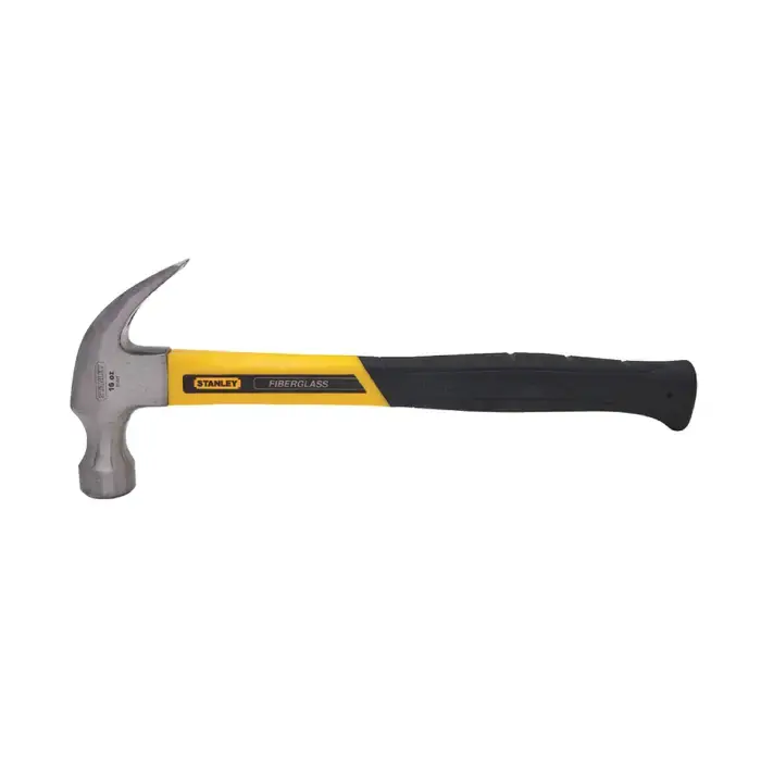 STANLEY 51-518 16 oz. Head Weight, 12-15/16" Overall Length, Fiberglass Handle Material Claw and Ripping Hammer Limited Offer