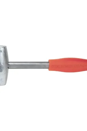 COOK 114 1-3/16" Face Diameter, 2 lbs. Head Weight, 9" Handle Length Lead Hammer Best Choice