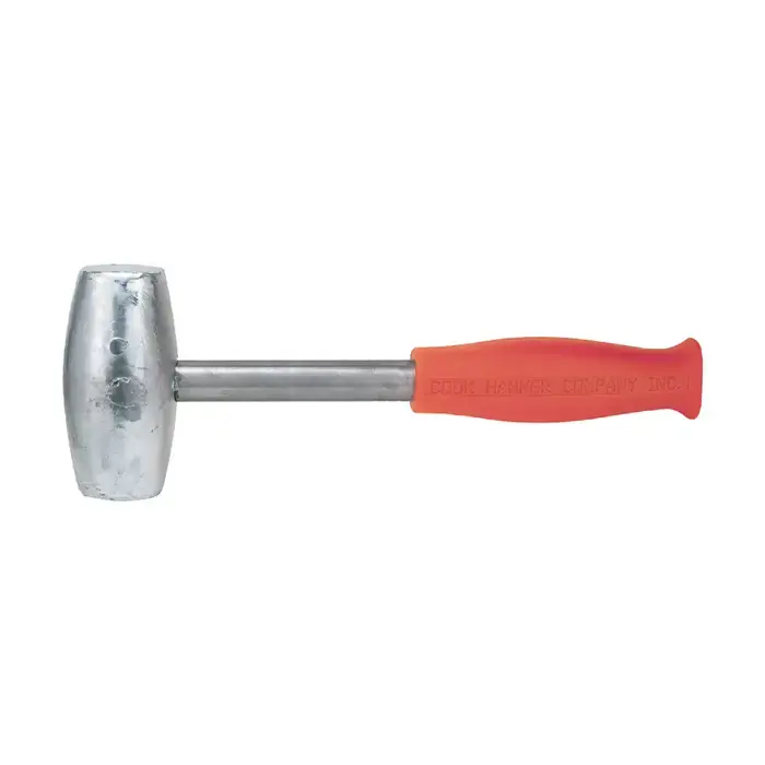 COOK 114 1-3/16" Face Diameter, 2 lbs. Head Weight, 9" Handle Length Lead Hammer Best Choice