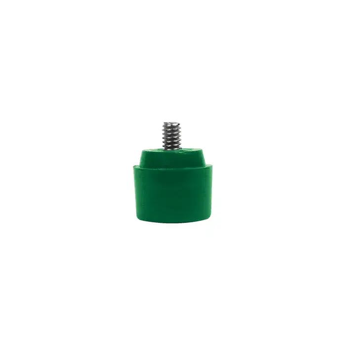 Clearance NUPLA 10T 1" Face Diameter, Vinyl Face Material, Green Color Replaceable Face