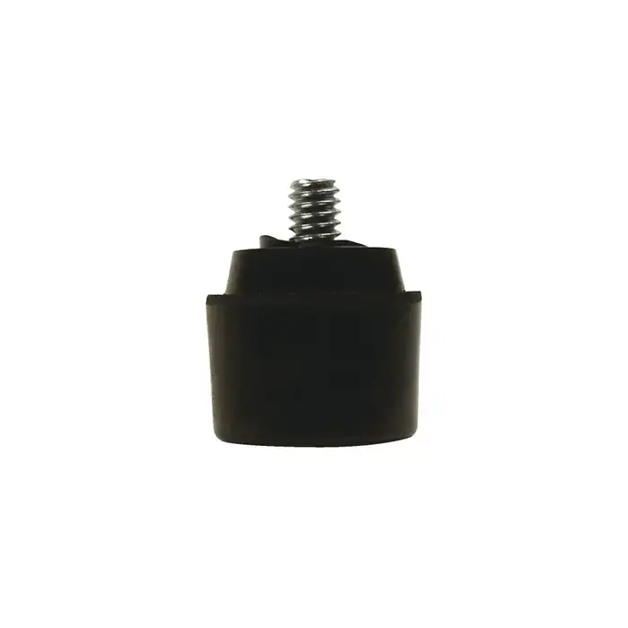 NUPLA 15H 1-1/2" Face Diameter, Vinyl Face Material, Black Color Replaceable Face Must Have