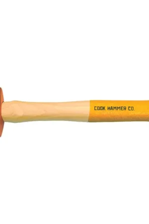 Hot Deal COOK 810 2-1/4" Face Diameter, 12 lbs. Head Weight, 31" Handle Length Copper Hammer