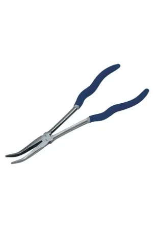 WILLIAMS PL-211BC 2-9/16" Jaw Length, 11" Overall Length, Needle Nose Plier 45 Degree Bent Type Needle Nose Pliers Same Day Shipping