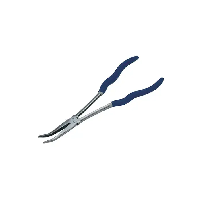 WILLIAMS PL-211BC 2-9/16" Jaw Length, 11" Overall Length, Needle Nose Plier 45 Degree Bent Type Needle Nose Pliers Same Day Shipping