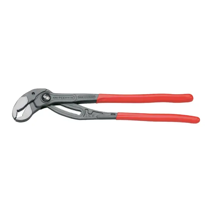 KNIPEX 87 01 400 16" Overall Length, V-Jaw Jaw Type Pipe & Plumber Pliers High Quality