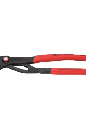 KNIPEX 87 21 250 SBA 9.8" Overall Length, V-Jaw Jaw Type Pipe & Plumber Pliers Fresh Stock