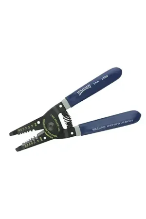 Buy Online WILLIAMS 23506 10-20 AWG Capacity, 6-1/4" Overall Length, Stripper & Cutter - Self Adjusting Type Wire Strippers