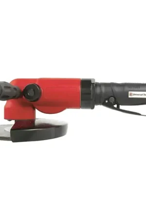 Latest UNIVERSAL TOOL UT8766 7" Wheel Diameter, 7,500 RPM Speed, 5/8"-11 Spindle Size Pneumatic Angle Die Grinder