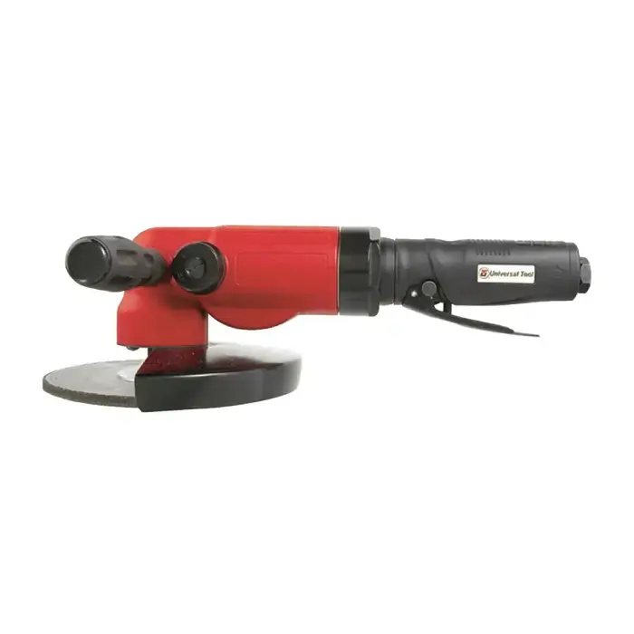 Latest UNIVERSAL TOOL UT8766 7" Wheel Diameter, 7,500 RPM Speed, 5/8"-11 Spindle Size Pneumatic Angle Die Grinder