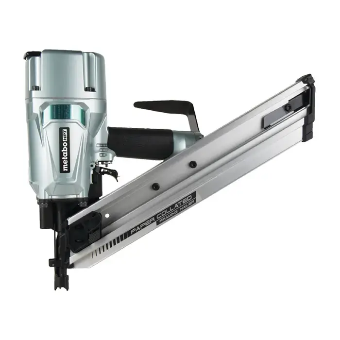 Authentic METABO HPT NR83AA5M Paper Collated Framing Nailer Type, Standard Nails Gauge Pneumatic Framing Nailer