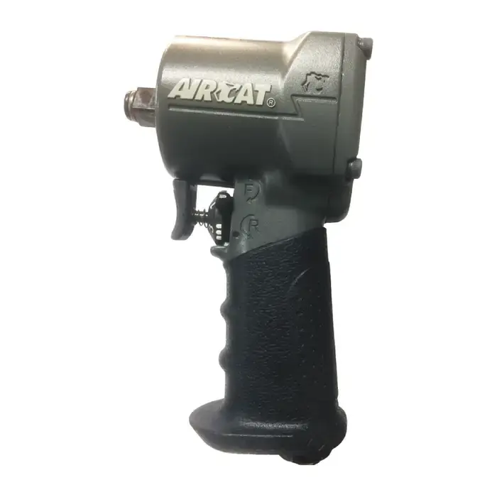 Genuine AIRCAT 1077-TH 3/8" Drive Size, 500 ft./lbs. Torque Ft_Lbs., 9,000 RPM No-Load Speed Pneumatic Impact Wrench
