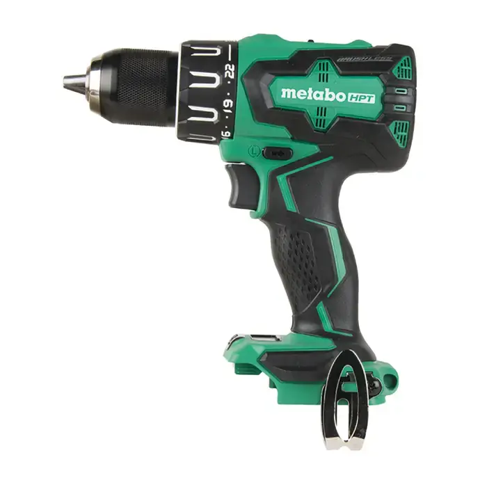 Shop Now METABO HPT DS18DBFL2Q4M 1/2" Chuck Capacity, Keyless Chuck Type, Battery Power Source Power Drill