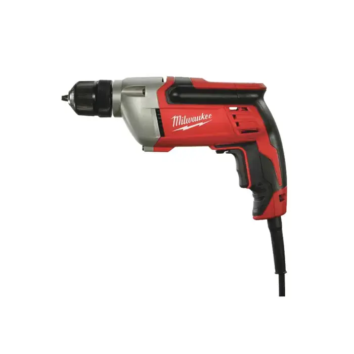 MILWAUKEE 0240-20 3/8" Chuck Capacity, Keyless Chuck Type, Corded Power Source Power Drill Secure Checkout
