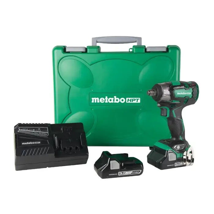 Super Sale METABO HPT WR18DBDL2M Drive Size, 225 In/Lbs. Maximum Torque, 0-2,700 RPM No-Load Speed Impact Wrench