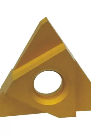 Shop Now TERRA CARBIDE 08-0450-06 - TNMC32NGL-W0.063 APC5T, Indexable Carbide On-Edge Grooving Insert, 0.063" Cutting Width, Left Hand