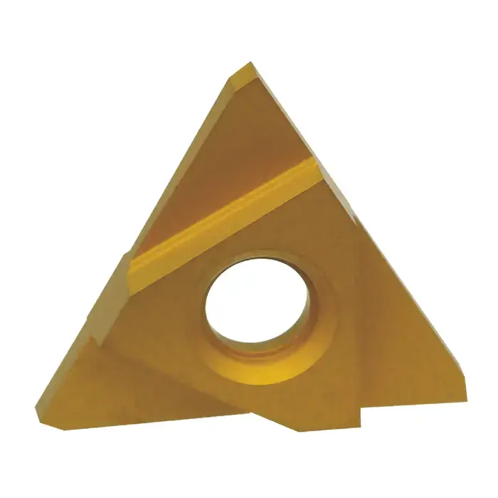 Shop Now TERRA CARBIDE 08-0450-06 - TNMC32NGL-W0.063 APC5T, Indexable Carbide On-Edge Grooving Insert, 0.063" Cutting Width, Left Hand