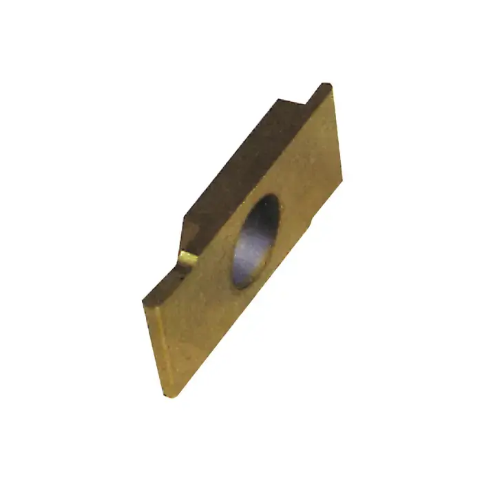 Next Day Delivery NIKCOLE - GIE-7-GR-1.0R C6-PV, Indexable Carbide On-Edge Grooving Insert, 0.039" Cutting Width, Right Hand
