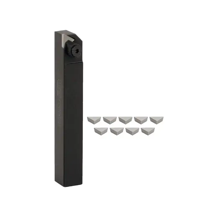 Flash Sale TERRA CARBIDE 11-0531-06 - 5/8" TPG32_ Turning Set with Inserts (Single), Right Hand
