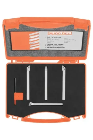 M100DEX 40-7203 - 5/8" Turning / Boring Set With Inserts, Right Hand Buy Direct