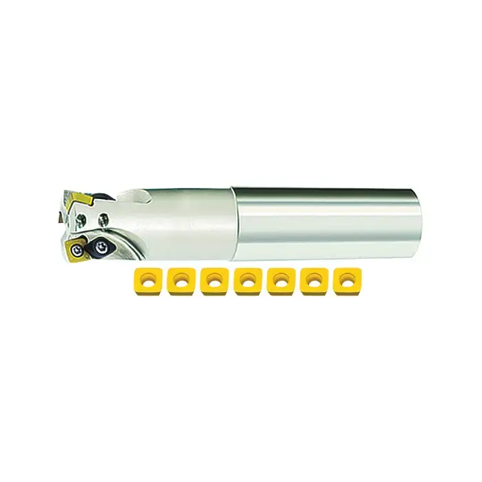 Buy Today ZCC-CT KIT2-XMR01-04-02 - 1.250" - High Feed Indexable End Mill Set with Inserts, Right Hand