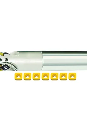 ZCC-CT KIT2-XMR01-05-03 - 1.250" - High Feed Indexable End Mill Set with Inserts, Right Hand Grab Now