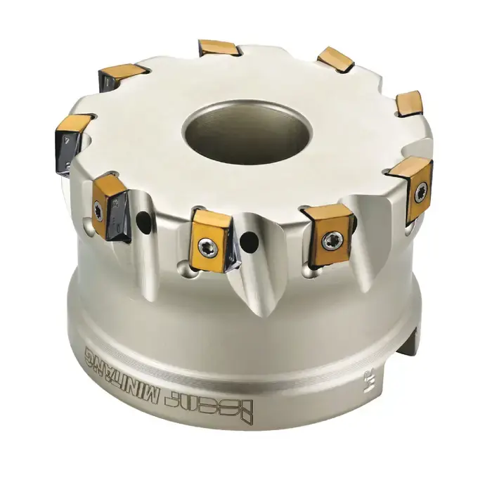 ISCAR 3105321 - T490 FLN D2.00-5-.75-R-13, 2.000" 90 Degree Square Shouldering Indexable Face Mill for T490 LNMT1306 Inserts, Right Hand Markdown