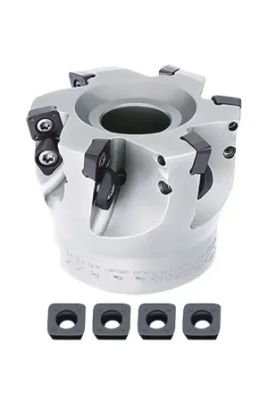 ZCC-CT KIT1-XMR01-07-03 - 2.000" - High Feed Indexable Face Mill Set with Inserts, Right Hand Seasonal Sale